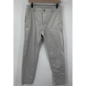 Birddogs Mens Beige Pants Lined‎ Boom for Your Boomstick Chinos 32 X 27 Golf